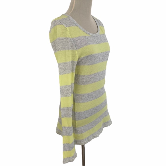 GAP | Yellow & Gray Striped Sweater - Picture 7 of 10